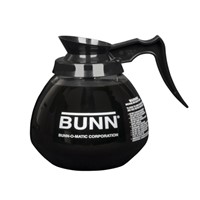 Bunn Black Handle Glass Decanter 1900ml