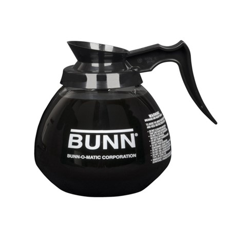 Bunn Black Handle Glass Decanter 1900ml