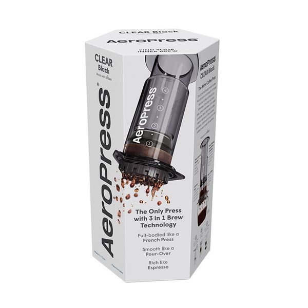 AeroPress Clear Black Coffee Maker