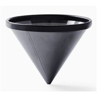 Able Coffee Kone Black Titanium Stainless Steel Coffee Filter