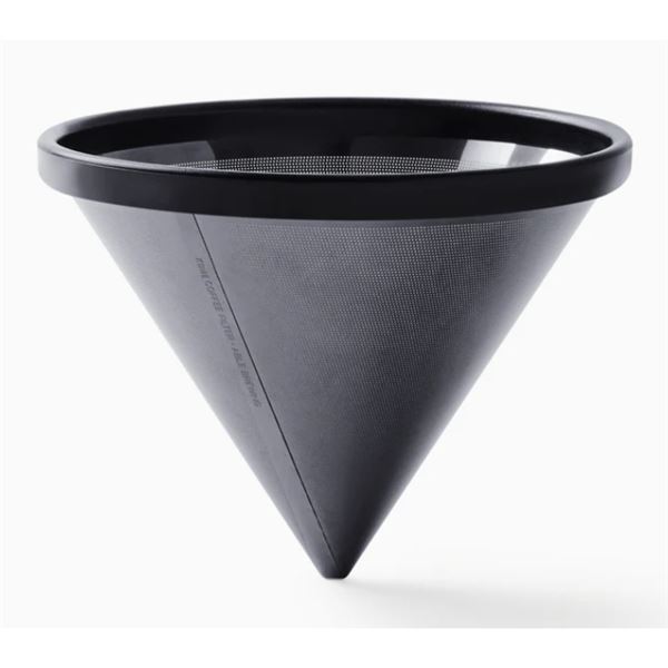 Able Coffee Kone Black Titanium Stainless Steel Coffee Filter