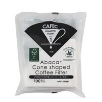 Cafec Abaca+Cone-shaped Paper Filter size 01 100 pcs