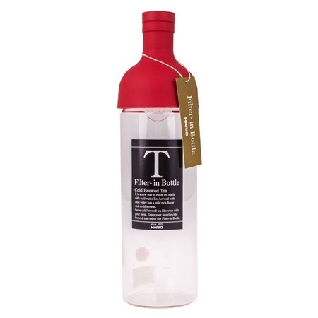 Hario Cold Brew Tea Filter-In Bottle Red