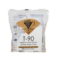 Cafec Medium Dark Roast Paper Filters size 01 100 pcs