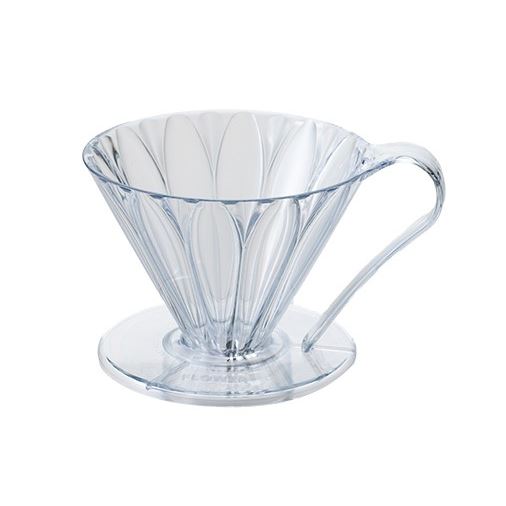 Cafec Tritan Flower Dripper size 02 Clear